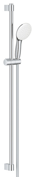 Ensemble de douche 1 jet 8l avec barre 900 mm tempesta 110 chromé