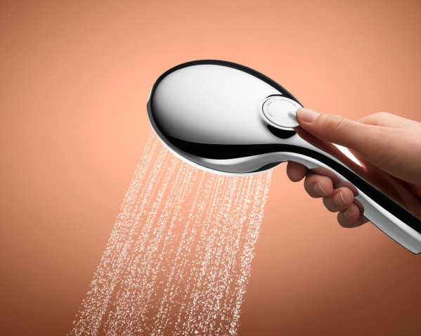 Ensemble de douche 1 jet 8l avec barre 900 mm tempesta 110 chromé