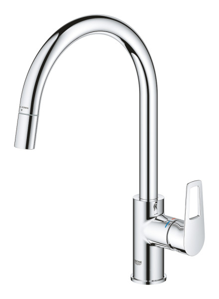 Mitigeur monocommande evier bauloop chromé