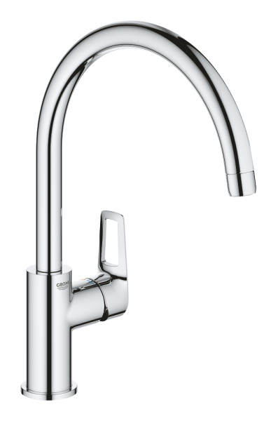 Mitigeur monocommande evier bauloop chromé