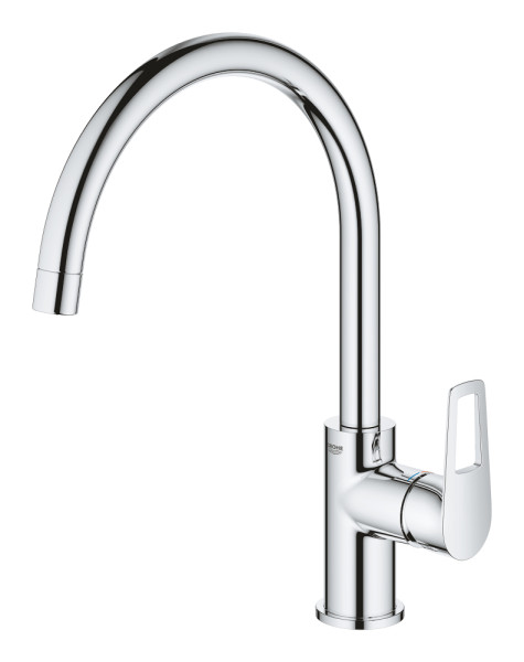 Mitigeur monocommande evier bauloop chromé