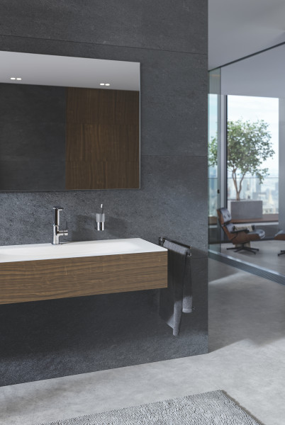 Mitigeur monocommande lavabo taille l allure chromé