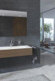 Mitigeur monocommande lavabo taille l allure chromé