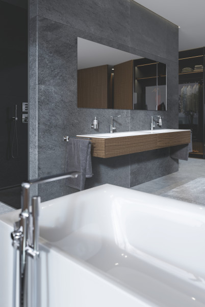 Mitigeur monocommande lavabo taille l allure chromé