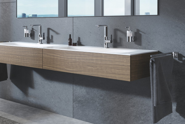 Mitigeur monocommande lavabo taille l allure chromé