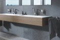 Mitigeur monocommande lavabo taille l allure chromé