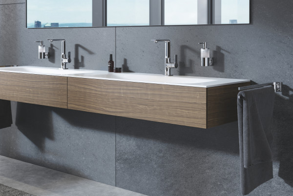 Mitigeur monocommande lavabo taille l allure chromé