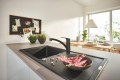 Mitigeur evier matt black eurosmart