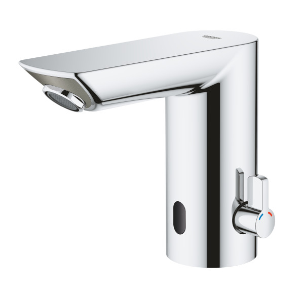 Mitigeur lavabo infrarouge 1/2" limiteur de température bau cosmo e chromé