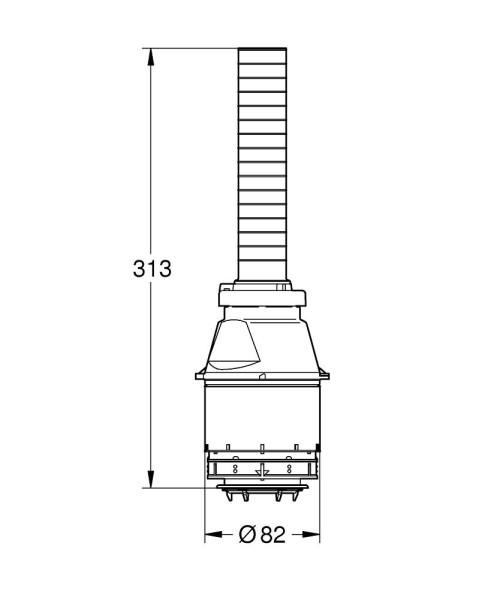 Soupape d'évacuation servo