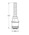 Soupape d'évacuation servo