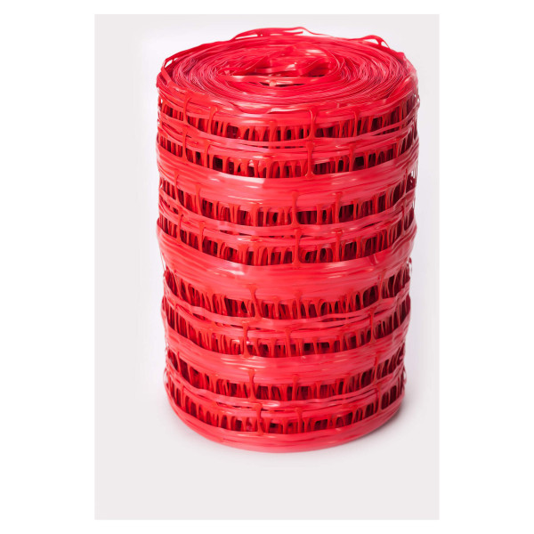 Grillage avertisseur Courant EUREK rouge 30cm rouleur de 100m