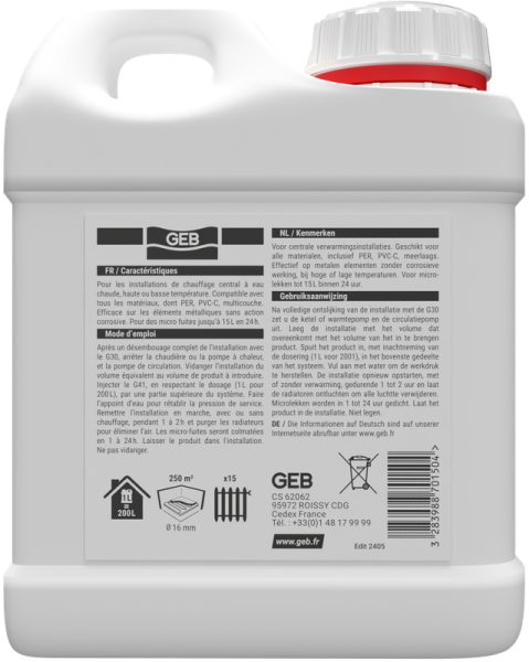 G41 colmateur universel de micro fuites
