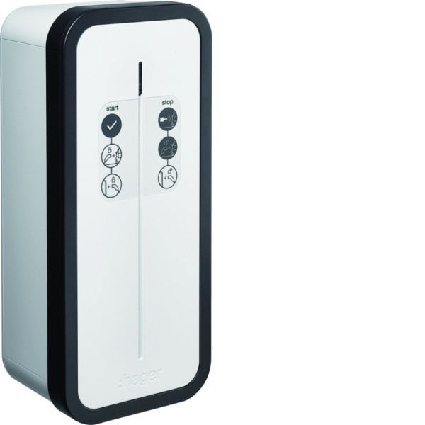 Witty start borne de recharge avec clé ip55 1x22kw 3p t2s