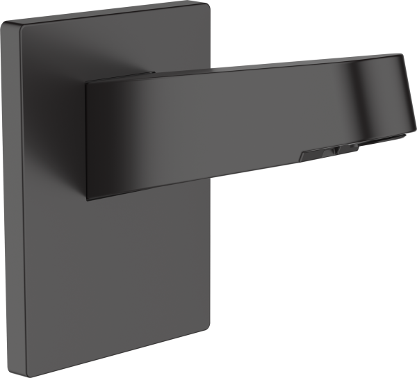 Raccord au mur pour douche tête 260 noir mat