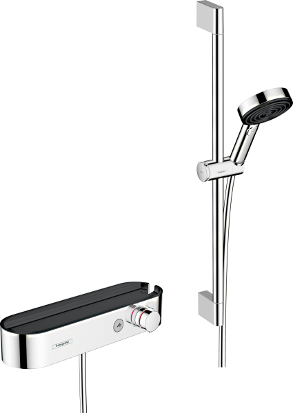 Combi douche 105 3jet relaxation therm.douche barre 650mm chr.
