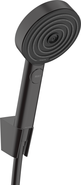 Set de douche 105 3jet porter avec flexible 1600mm noir mat