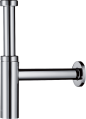 Siphon design chromé