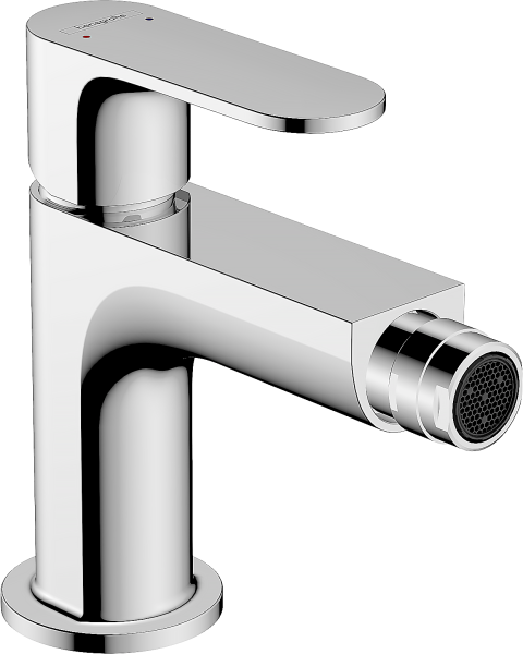 Mitigeur de bidet avec tirette et vidage chromé
