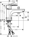 Mitigeur bain/douche monotrou chromé