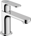 Mitigeur de lavabo 80 pour lave-mains sans tirette ni vidage chromé