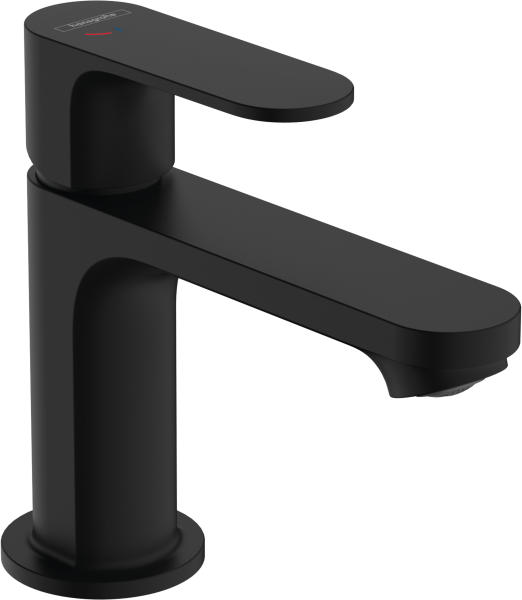 Mitigeur de lavabo 80 coolstart avec tirette et vidage noir mat