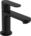 Mitigeur de lavabo 80 coolstart avec tirette et vidage noir mat