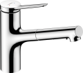 Mitigeur évier 150 d extr. 2jet chromé