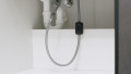 Mitigeur évier 150 d extr. 2jet aspect acier