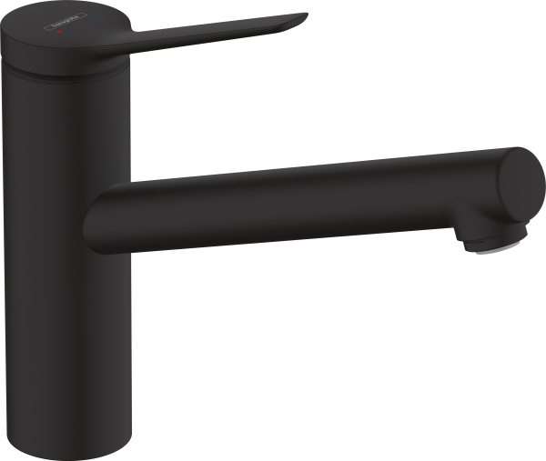 Mitigeur évier 150 1jet noir mat