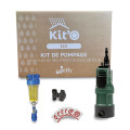 Kit'o pour réutilisation eau de pluie : pompe + filtre 