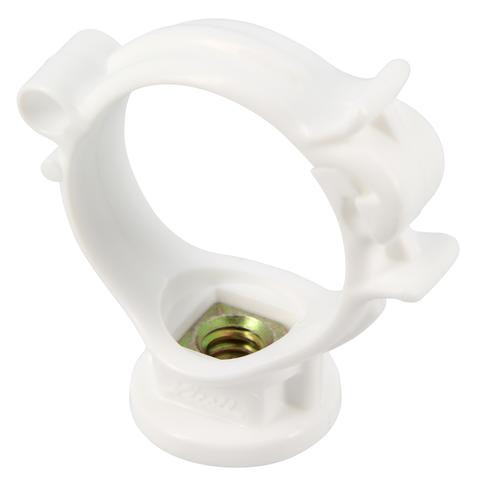 Collier monobloc insert p.7/150 d.32 blanc