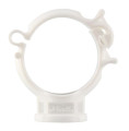Collier monobloc insert p.7/150 d.32 blanc