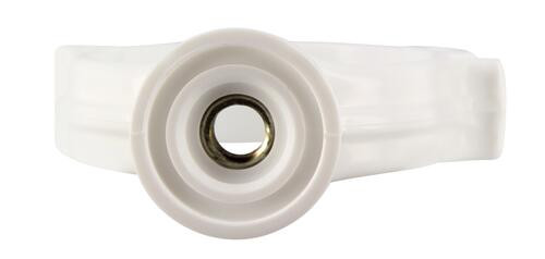 Collier monobloc insert p.7/150 d.40 blanc