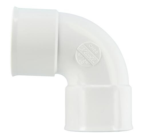 Coude simple ff 87'30 d.40 blanc eg