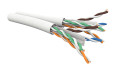 Câble réseau RJ45 cat.6 F/UTP (FTP blindé) 2x 4 paires - câble éthernet LSZH