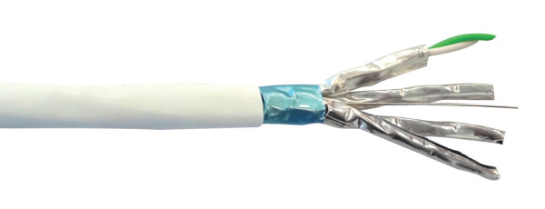Câble réseau RJ45 cat.6A F/FTP 4 paires - câble éthernet LSZH