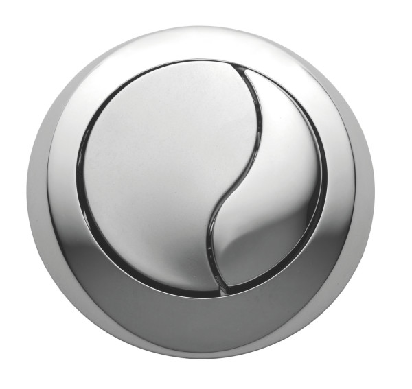 Bouton optima s chrome sachet cavalier