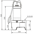 Pompe submersible wilo-rexa mini3-v04.09/m05-523/a-5m (3094002)