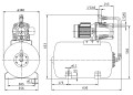 Système de distribution d'eau wilo-initial jet system 4-4-50 (4168024)