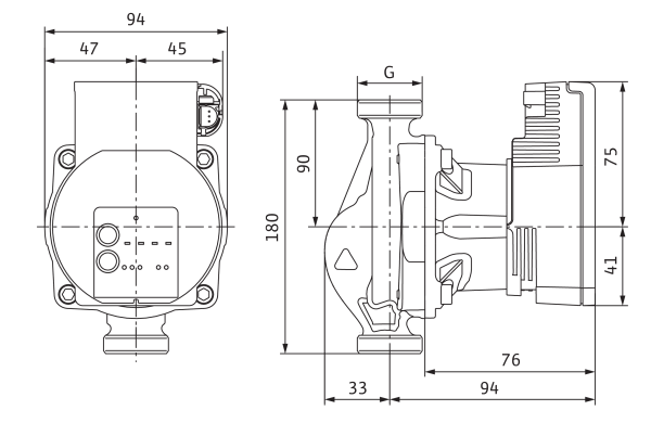 Circulateur à haut rendement wilo-varios pico-stg 25/1-7 (4215542)