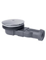 Slim douche a siphon d40/43 receveur en gres ou synthese