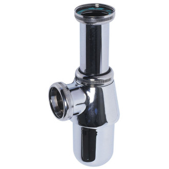 Siphon de lavabo laiton chrome d32 reglable sl210b