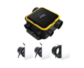 Kit vmc simple flux easyhome auto dhu compact + 3 grilles design colorline