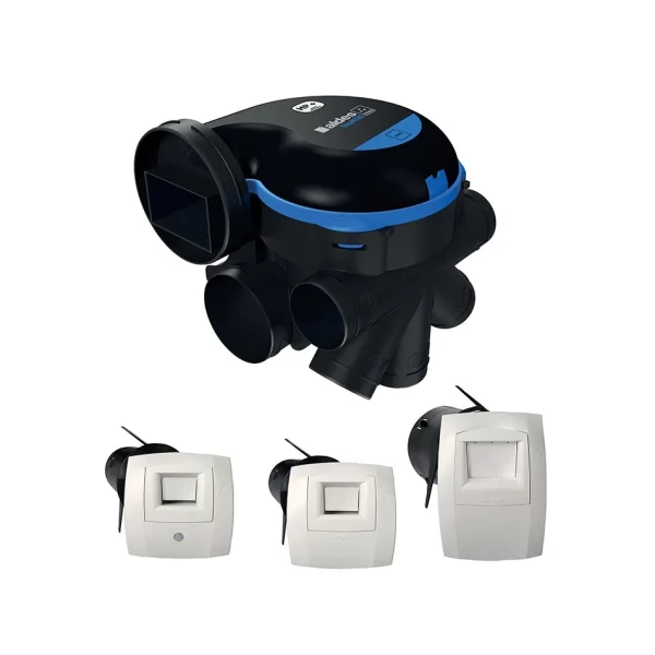 Kit vmc simple flux easyhome hygro premium haute pression hp+ bdh