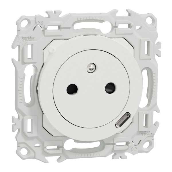 Odace chargeurs usb blanc