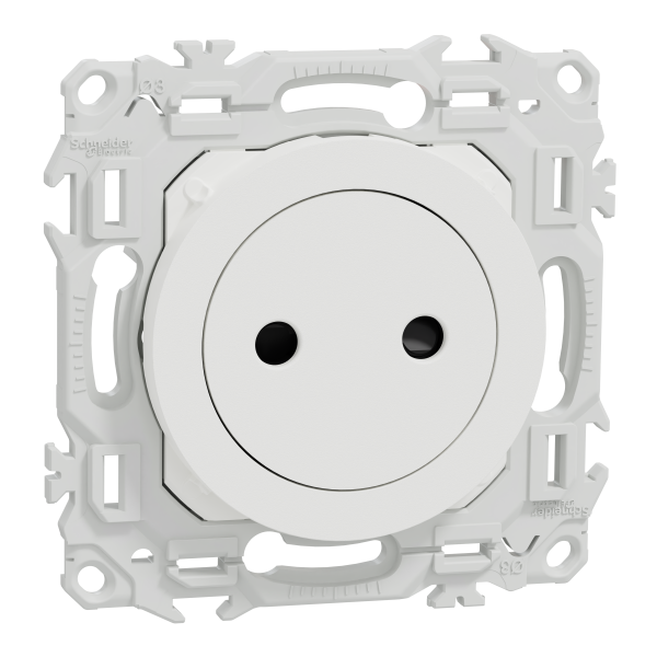 Odace prises de courant blanc