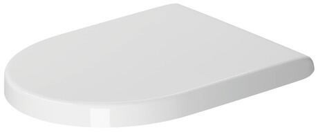 Abattant double de toilette blanc softclose duravit starck 3