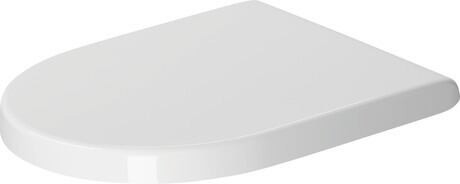 Abattant de toilette blanc softclose duravit starck 3
