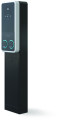 Witty park2 borne totem ip55 ik10 2x22kw t2+te+ocpp+mid+ecran+rfid+protections